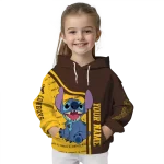 personalized wyoming cowboys stitch brown hoodie best selling