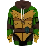 personalized wyoming cowboys superhero armor brown green hoodie best selling