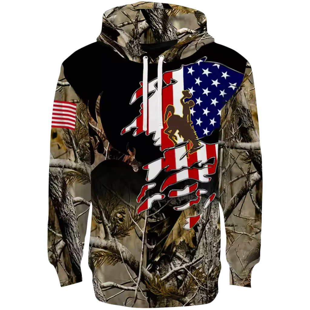 personalized wyoming cowboys tree camo hoodie best selling personalized wyoming cowboys tree camo hoodie best selling