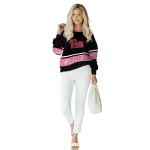 pittsburgh panthers awareness ribbon black pink hoodie best selling