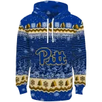 pittsburgh panthers christmas trees royal blue hoodie best selling