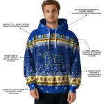 pittsburgh panthers christmas trees royal blue hoodie best selling