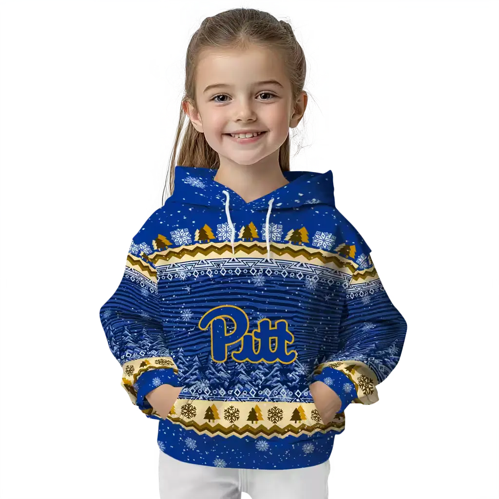 pittsburgh panthers christmas trees royal blue hoodie top rated pittsburgh panthers christmas trees royal blue hoodie top rated