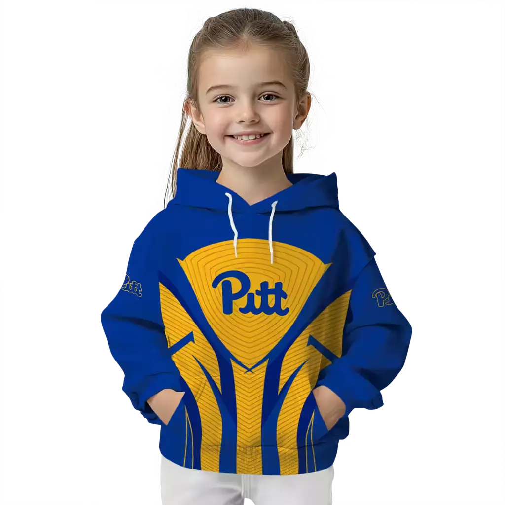 pittsburgh panthers concentric lines royal blue black hoodie top rated pittsburgh panthers concentric lines royal blue black hoodie top rated