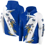 pittsburgh panthers dynamic slash royal blue white hoodie best selling