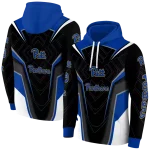 pittsburgh panthers futuristic pattern royal blue black hoodie best selling