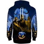 pittsburgh panthers halloween vibes royal blue black hoodie best selling