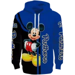 pittsburgh panthers mickey mouse royal black hoodie best selling