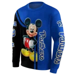 pittsburgh panthers mickey mouse royal black hoodie best selling