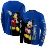 pittsburgh panthers mickey mouse royal black hoodie best selling