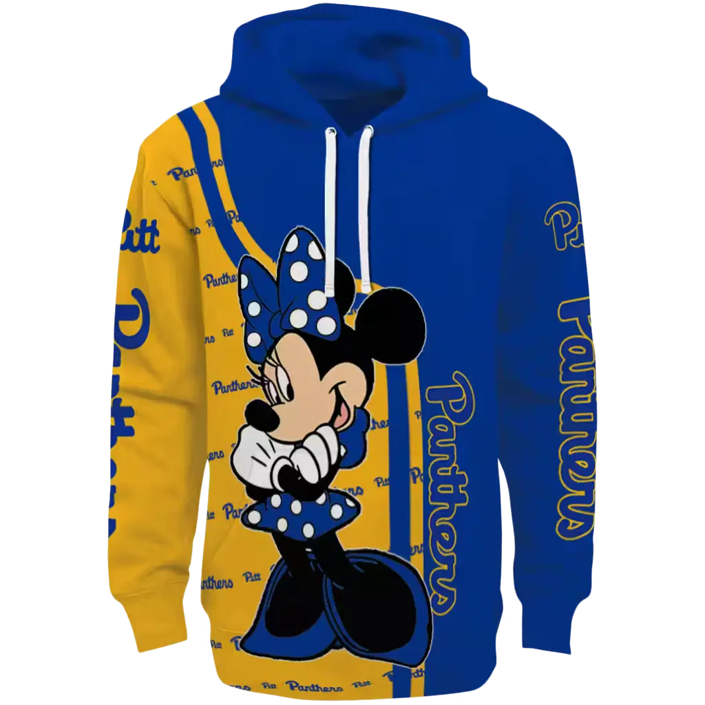 pittsburgh panthers minnie mouse royal blue hoodie best selling pittsburgh panthers minnie mouse royal blue hoodie best selling