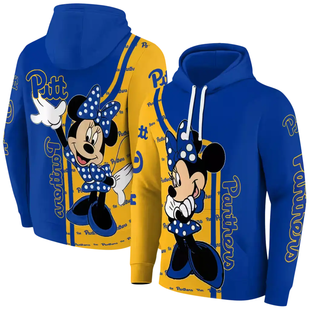 pittsburgh panthers minnie mouse royal blue hoodie fashion forward pittsburgh panthers minnie mouse royal blue hoodie fashion forward