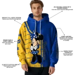 pittsburgh panthers minnie mouse royal blue hoodie best selling