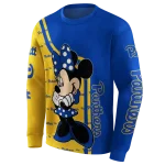 pittsburgh panthers minnie mouse royal blue hoodie best selling