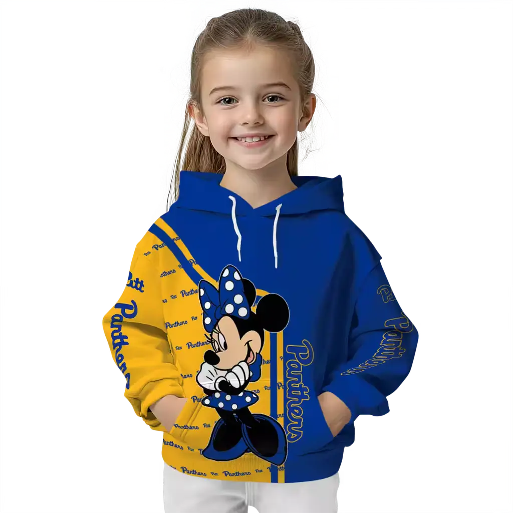 pittsburgh panthers minnie mouse royal blue hoodie top rated pittsburgh panthers minnie mouse royal blue hoodie top rated
