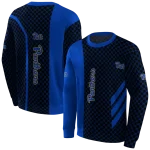 pittsburgh panthers monogram pattern royal blue hoodie best selling