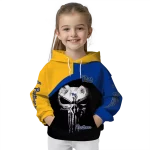 pittsburgh panthers skull punisher gold black hoodie best selling