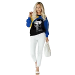 pittsburgh panthers skull punisher gold black hoodie best selling