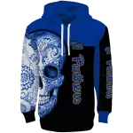 pittsburgh panthers sugar skull royal blue black hoodie best selling