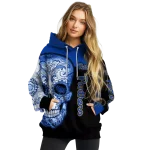 pittsburgh panthers sugar skull royal blue black hoodie best selling