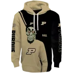 purdue boilermakers achmed skull gold hoodie best selling