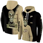purdue boilermakers achmed skull gold hoodie best selling