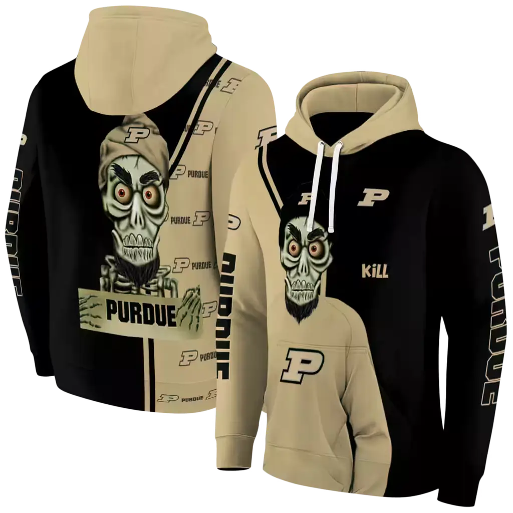 purdue boilermakers achmed skull gold hoodie fashion forward purdue boilermakers achmed skull gold hoodie fashion forward
