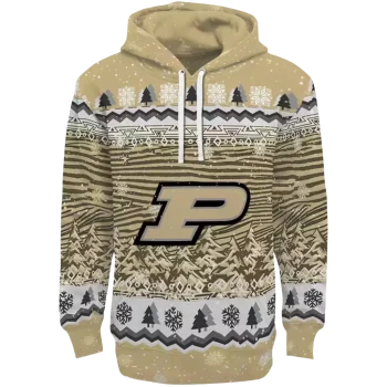 purdue boilermakers christmas trees gold hoodie best selling