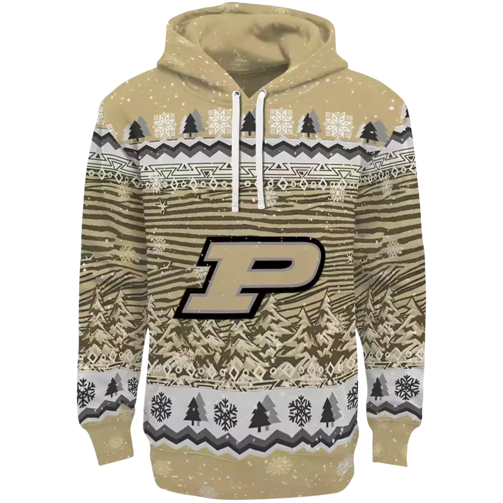 purdue boilermakers christmas trees gold hoodie best selling purdue boilermakers christmas trees gold hoodie best selling