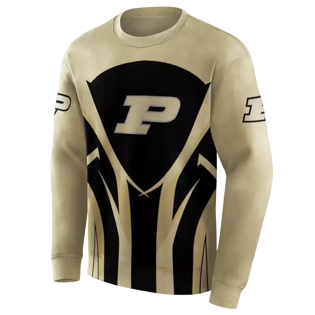 purdue boilermakers concentric lines gold black hoodie new arrival purdue boilermakers concentric lines gold black hoodie new arrival
