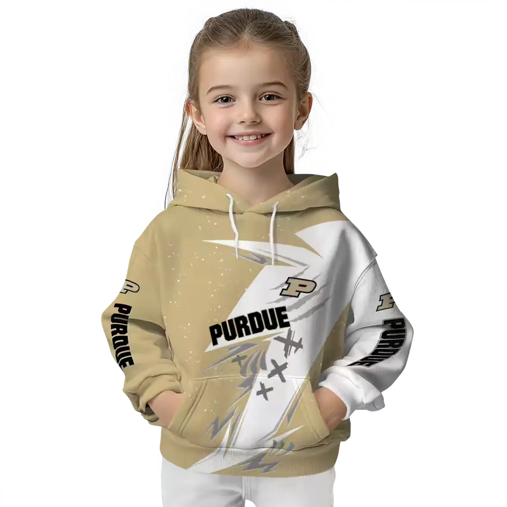 purdue boilermakers dynamic slash gold white hoodie top rated purdue boilermakers dynamic slash gold white hoodie top rated