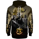 purdue boilermakers halloween vibes gold black hoodie best selling