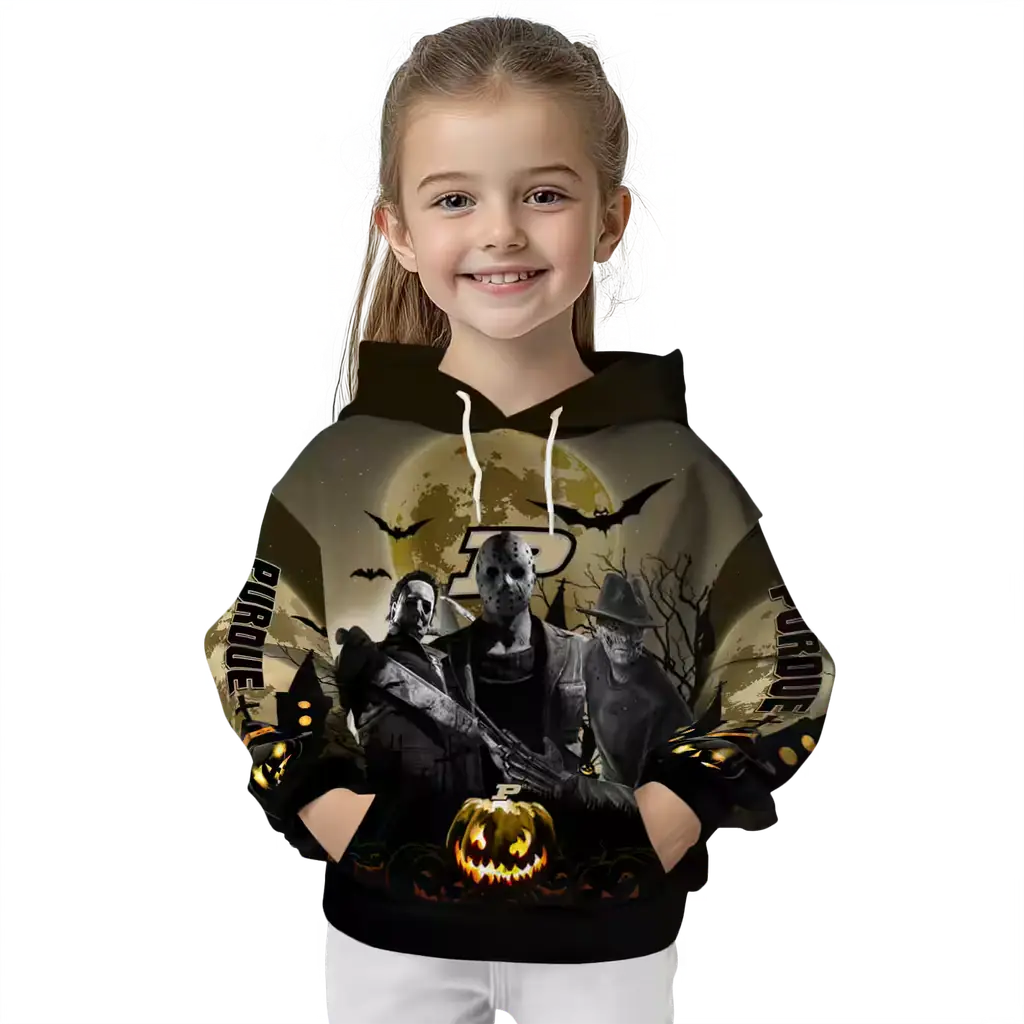 purdue boilermakers halloween vibes gold black hoodie top rated purdue boilermakers halloween vibes gold black hoodie top rated