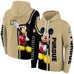 purdue boilermakers mickey mouse gold black hoodie best selling