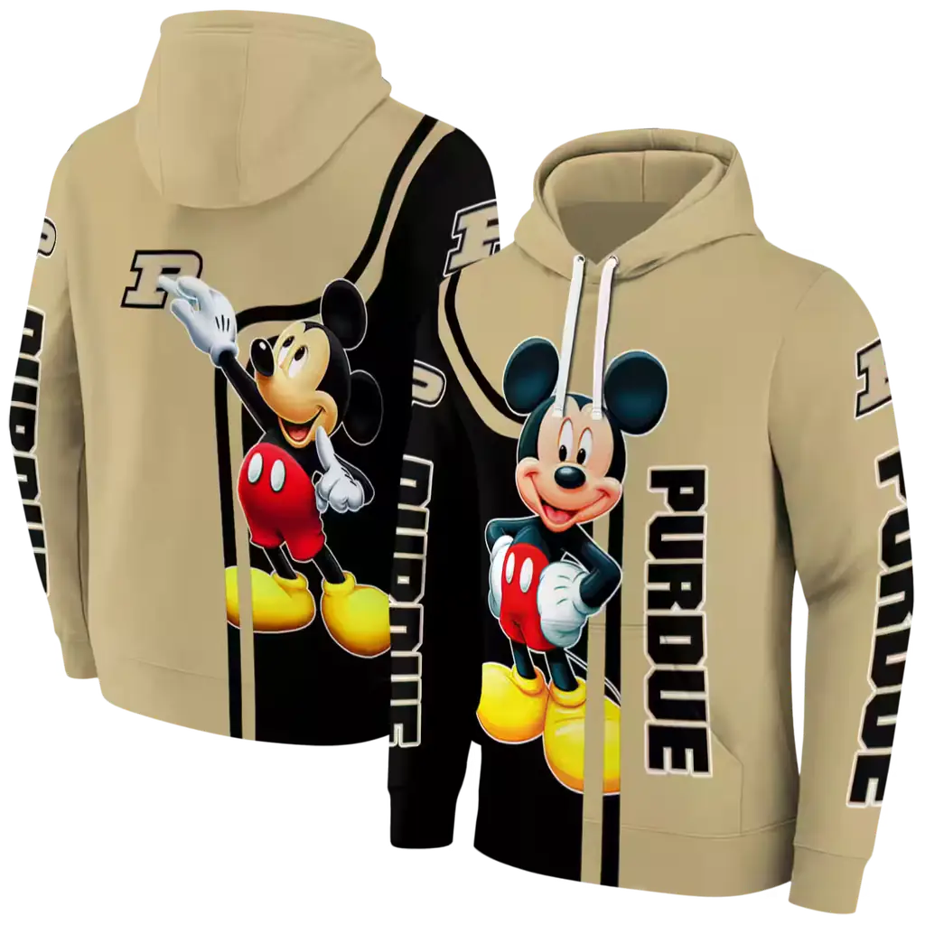 purdue boilermakers mickey mouse gold black hoodie fashion forward purdue boilermakers mickey mouse gold black hoodie fashion forward