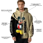 purdue boilermakers mickey mouse gold black hoodie best selling