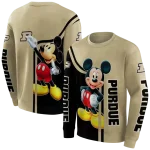 purdue boilermakers mickey mouse gold black hoodie best selling