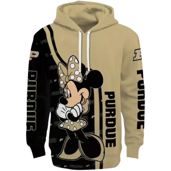 purdue boilermakers minnie mouse gold hoodie best selling