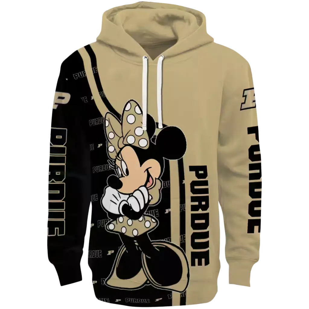 purdue boilermakers minnie mouse gold hoodie best selling purdue boilermakers minnie mouse gold hoodie best selling
