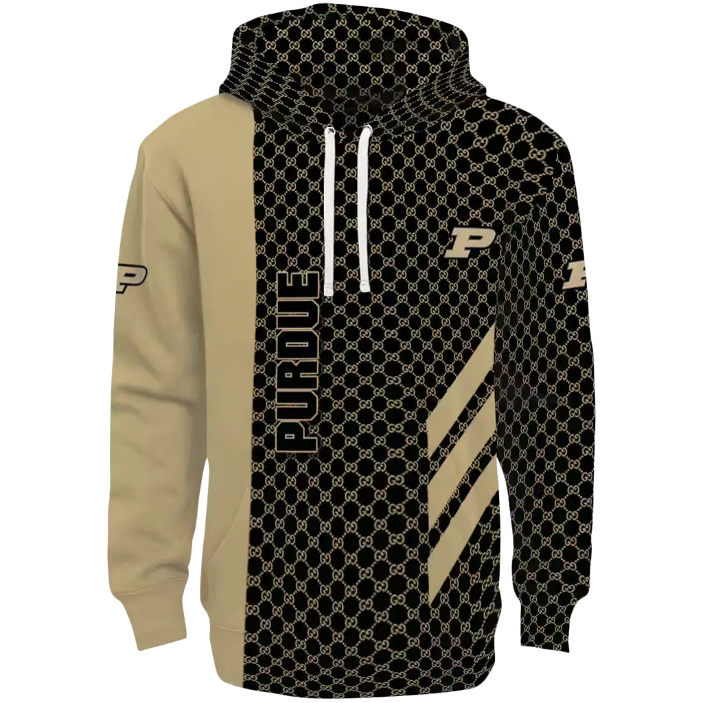 purdue boilermakers monogram pattern gold hoodie best selling purdue boilermakers monogram pattern gold hoodie best selling