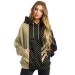 purdue boilermakers monogram pattern gold hoodie best selling