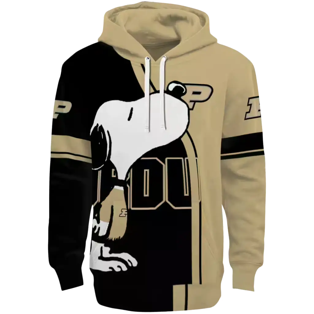 purdue boilermakers playful snoopy gold hoodie best selling purdue boilermakers playful snoopy gold hoodie best selling