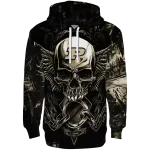 purdue boilermakers skull artwork gold black hoodie best selling