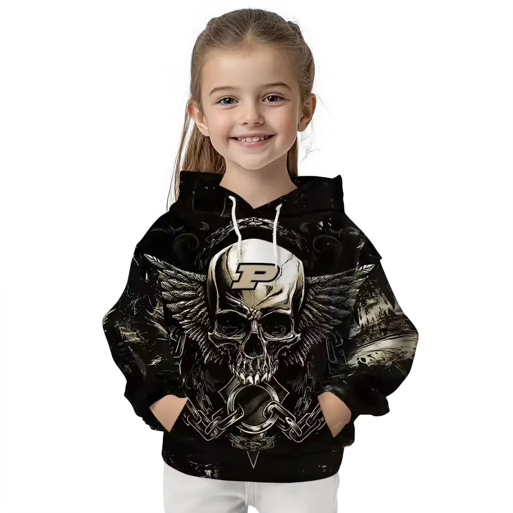 purdue boilermakers skull artwork gold black hoodie top rated purdue boilermakers skull artwork gold black hoodie top rated