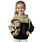 purdue boilermakers sugar skull gold black hoodie best selling