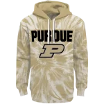 purdue boilermakers tie dye pattern gold hoodie best selling