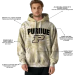 purdue boilermakers tie dye pattern gold hoodie best selling