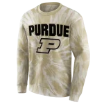 purdue boilermakers tie dye pattern gold hoodie best selling