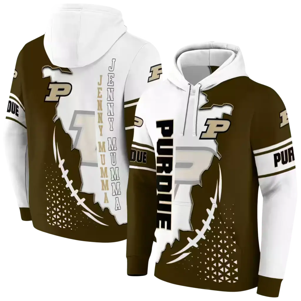 purdue boilermakers triangular pattern gold white hoodie fashion forward purdue boilermakers triangular pattern gold white hoodie fashion forward