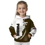 purdue boilermakers triangular pattern gold white hoodie best selling